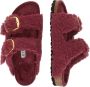 Birkenstock Slides Arizona Big Buckle Teddy Rive Logo OS Pink Dames - Thumbnail 19