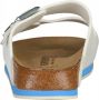 Birkenstock Heren Muil Arizona SL 54253 Wit Blauw - Thumbnail 5