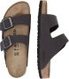 Birkenstock Sandalen ARIZONA VELVET GRAY BIRKIBUC CALZ S - Thumbnail 4