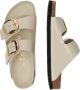 Birkenstock Arizona Big Buckle Natural Leather Patent High Shine Ecru Narrow - Thumbnail 8