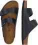 Birkenstock Arizona Slippers Oiled Leather Blue Normale Pasvorm Mannen - Thumbnail 7