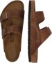 Birkenstock ARIZONA NATURAL LEATHER OILED slippers Cognac - Thumbnail 12