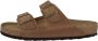 Birkenstock ARIZONA NATURAL LEATHER OILED slippers Cognac - Thumbnail 14