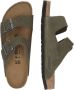 Birkenstock Arizona VL Platte Sandalen Groen Heren - Thumbnail 7