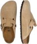 Birkenstock Gestoffeerde Suède Mules Beige Dames - Thumbnail 21