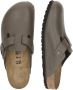 Birkenstock Boston BS Slippers Concrete Gray Narrow Fit Unisex - Thumbnail 9