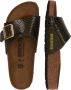 BIRKENSTOCK Slippers Dames Catalina Cushion Buckle Maat: 37 Materiaal: Leatherlook Kleur: Groen - Thumbnail 9