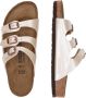 Birkenstock Florida Slippers Graceful Pearle White Narrow Fit Dames - Thumbnail 6