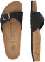 Birkenstock Madrid Dames Slippers Black Narrow-fit Zwart Imitatieleer - Thumbnail 25
