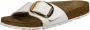 Birkenstock Madrid Big Buckle Sandalen Wit Dames - Thumbnail 13