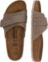 Birkenstock Women's Oita Suede Leather Sandalen Narrow beige bruin - Thumbnail 12