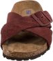 Birkenstock slipper SIENA Chocolate Velours Leather Soft Footbed narrow - Thumbnail 14