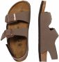 Birkenstock Milano Kids Sandalen Mocha Narrow fit | Bruin | Imitatieleer - Thumbnail 15