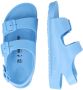 Birkenstock Kid's Milano Eva Sandalen Schmal blauw - Thumbnail 3