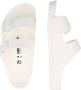 Birkenstock Witte Rubberen Slipper Dubbele Gespsluiting White - Thumbnail 5