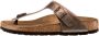 Birkenstock Gizeh Dames Slippers Graceful Taupe Narrow fit | Taupe | Imitatieleer - Thumbnail 3