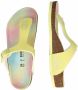 Birkenstock Gizeh Kids Slippers Candy Ombre Yellow Narrow fit | Geel | Imitatieleer - Thumbnail 3