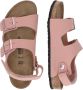Birkenstock Kid's Milano AS Birkibuc Sandalen Narrow roze bruin - Thumbnail 8