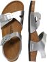 Birkenstock Rio Kids Sandalen Electric Metallic Silver Narrow fit | Zilver | Imitatieleer - Thumbnail 12