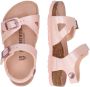 Birkenstock Kid's Rio BF Graceful Sandalen Narrow roze bruin - Thumbnail 10