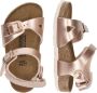 Birkenstock Rio AS Kids Birko-Flor Narrow Fit Electric Metallic Copper - Thumbnail 12