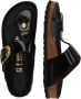 Birkenstock Gizeh Big Buckle Slides Black Dames - Thumbnail 16