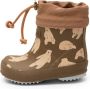 Bisgaard Kid's Thermo Baby Rubberlaarzen bruin - Thumbnail 3