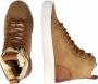 Blackstone Akna Yl55 Rust Hoge sneaker Bruin Dames - Thumbnail 12