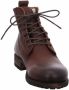 Blackstone GM10 OLD YELLOW LACE UP BOOTS SHEEPSKIN Man Brown - Thumbnail 13