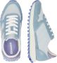 Blauer Blauwe Sportsneaker met Contrasterende Details Multicolor Dames - Thumbnail 23