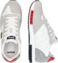 Blauer Witte Polyethyleen Heren Sneaker Voor Stijl En Comfort - Thumbnail 4