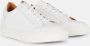 Boggi Milano Leren Sneakers White Heren - Thumbnail 4