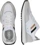 Hugo Boss Sportieve Stijl Witte Sneakers met Merks Kenmerkende Gestreepte Tape White Heren - Thumbnail 14