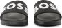 Hugo Boss Print Patroon Pantoffels Mannen Herfst Winter Zwart Black Heren - Thumbnail 7
