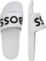 Hugo Boss Band Teenslippers Collectie Lente Zomer White Heren - Thumbnail 23