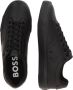 Hugo Boss Sportieve Sneakers van Gemengde Materialen Jonah Runn Zwart Black Heren - Thumbnail 57