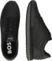 BOSS Lage Sneakers Heren Kai Runn Maat: 42 Materiaal: Leer Kleur: Zwart - Thumbnail 11