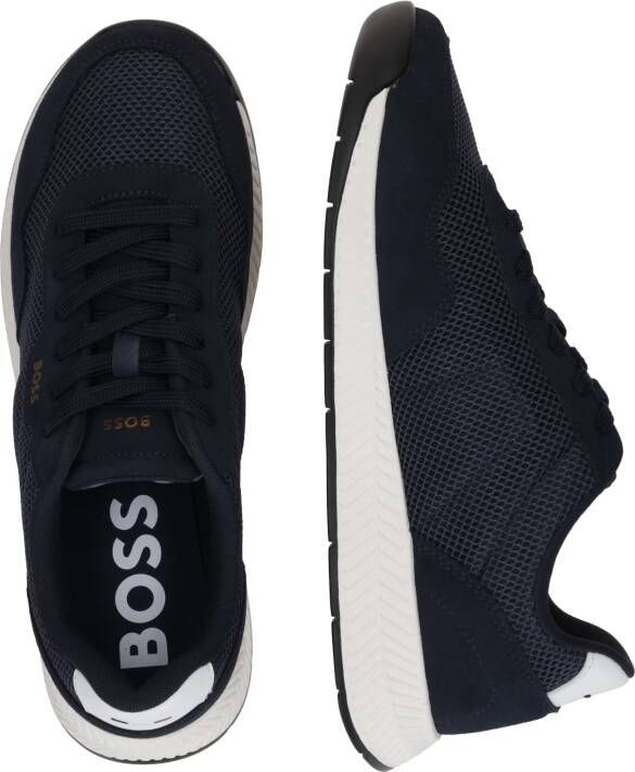 Boss Sneakers laag 'Titanium'