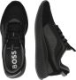 Hugo Boss Zwarte hybride sneakers met EVA-rubbers zool Black Heren - Thumbnail 16
