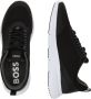 Hugo Boss Sportieve Sneakers van Gemengde Materialen Jonah Runn Zwart Black Heren - Thumbnail 45
