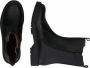 Braqeez 422774-589 Meisjes Chelsea Boots Zwart Leer Ritssluiting - Thumbnail 12