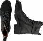 Braqeez 422788-589 Meisjes Biker Boots Zwart Leer Veters - Thumbnail 13