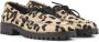 Bronx dames bootschoenen SIE-NNA leopard brun noir - Thumbnail 4