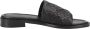 Bronx New Thrill leren slippers zwart - Thumbnail 9