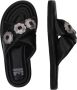 BRONX Har-perr leren slippers zwart - Thumbnail 5
