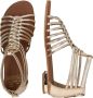 Bronx New-alys Dames Sandalen Goud - Thumbnail 11