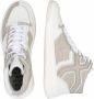 Bronx Old-cosmo 47406 Hoge sneakers Leren Sneaker Dames Wit - Thumbnail 9