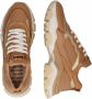 BRONX Tayke Over chunky leren sneakers camel - Thumbnail 3