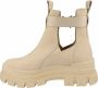 Buffalo Aspha COA Vegan Enkellaarsjes Plat beige - Thumbnail 8