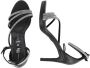 Buffalo Dames sandalen met suède hak Serena Shine Zwart Dames - Thumbnail 2